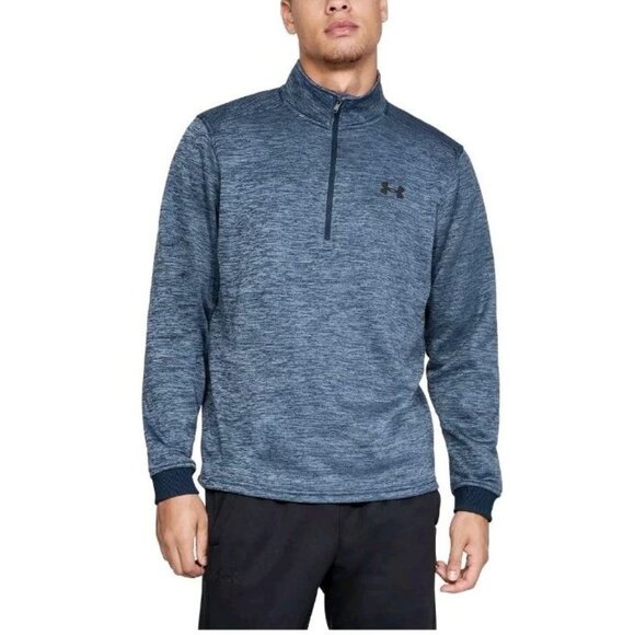 Under armour Other - Under Armour Mens Size Large Performance Fleece Half Zip Pullover Academy Blue